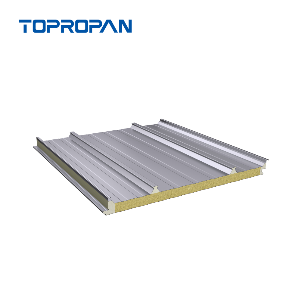 Painel sanduíche de telhado solar Rockwool por atacado