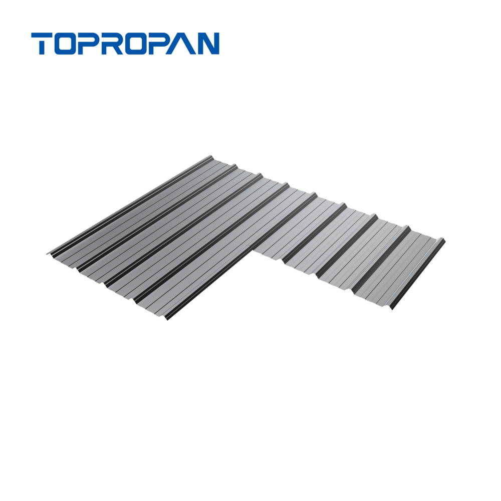 Painel de metal de parede com perfil colorido YX25-210-840
